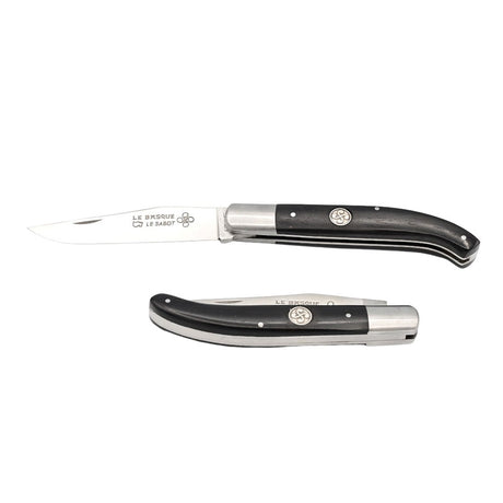 Couteau Pliant Basque Manche Ebène - Au Sabot