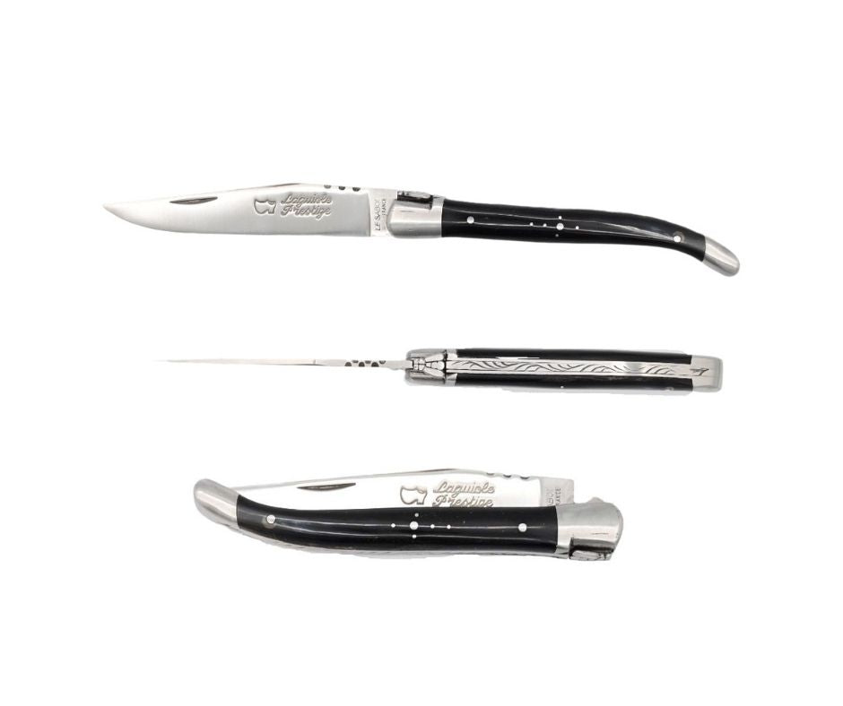 Couteau Pliant Laguiole Prestige Manche en Corne - Au Sabot