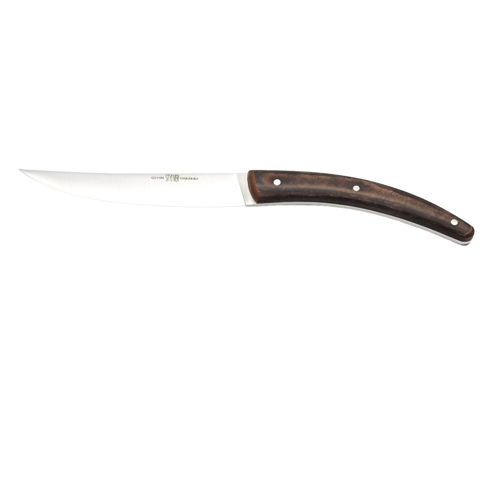 couteau Styl'Ver Plein Manche Paperstone Moka - GOYON-CHAZEAU