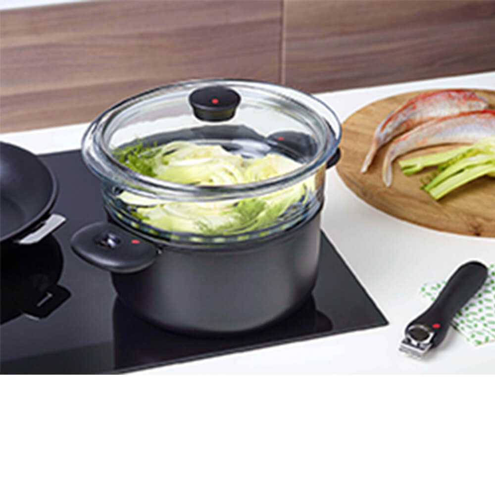 Utilisation du Cuit-vapeur verre Cookway avec couvercle OFFERT - CRISTEL