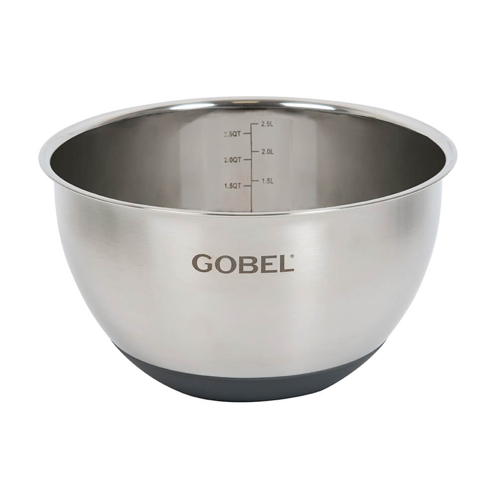 Bol-Cul de poule fond silicone 20cm - GOBEL