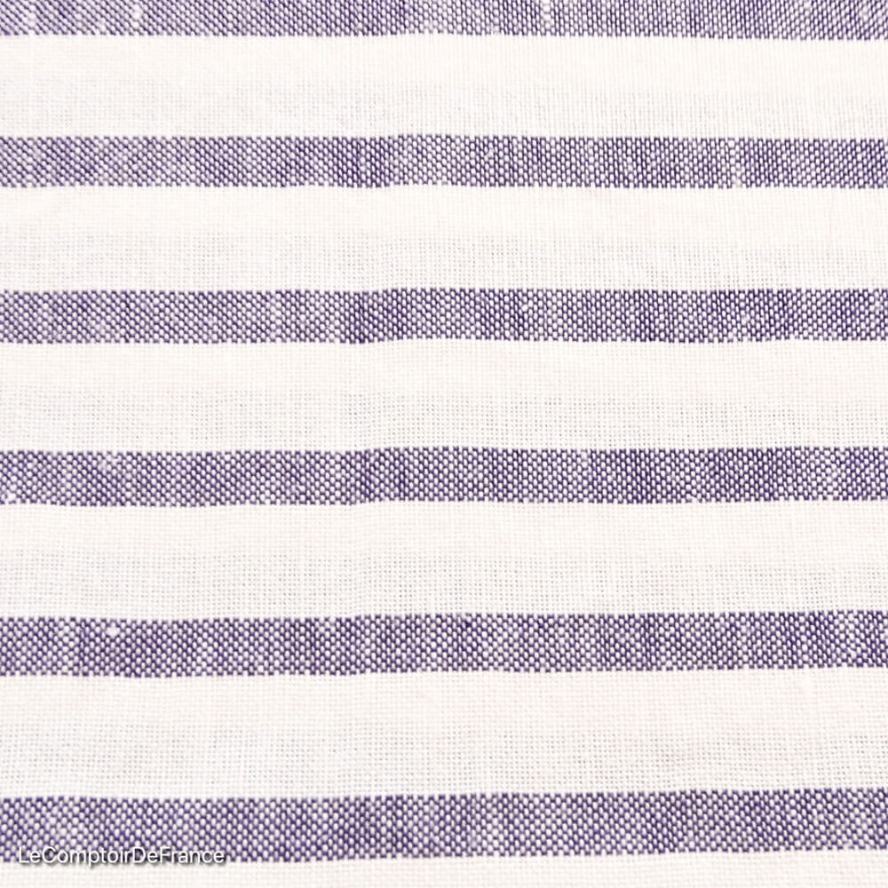 Détail de la nappe marinière bleu - Charvet Editions