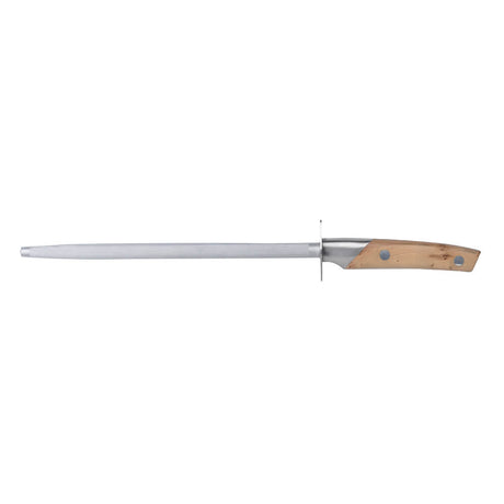 Fusil pour aiguiser Le Thiers Manche en loupe de cade de la coutellerie Goyon-Chazeau