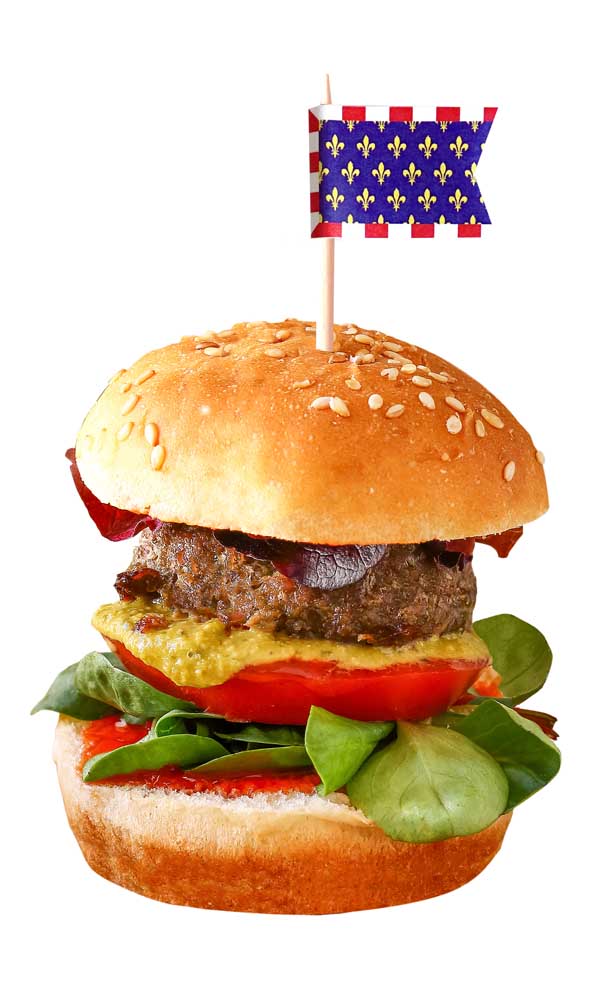 Mini-Burgers réalisés dans moules - GOBEL