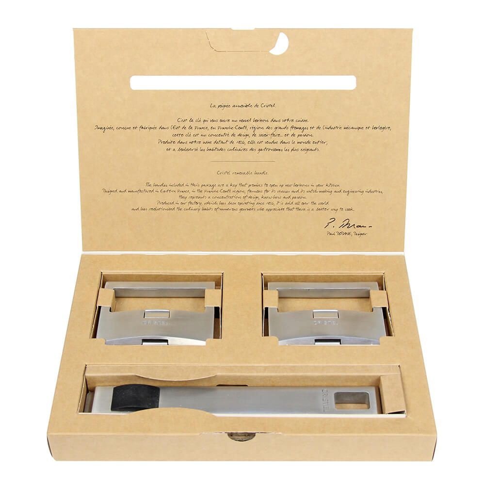 Ensemble poignée + 2 anses STRATE Cristel