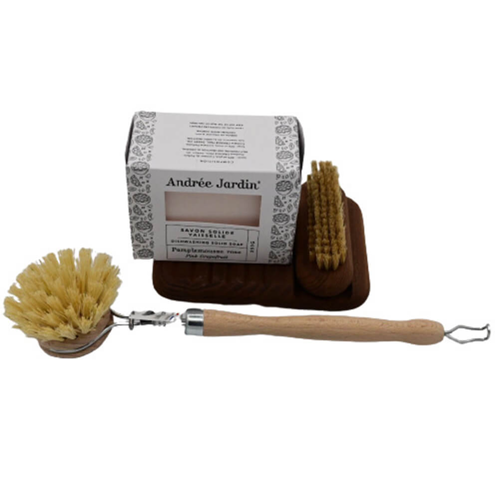 Ensemble Vaisselle pamplemousse rose en Frêne - ANDREE JARDIN