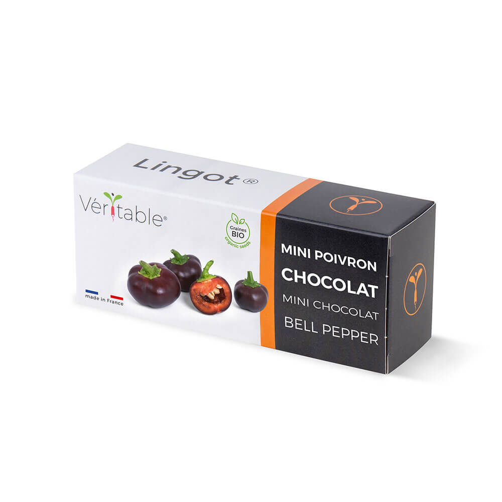 Lingot Mini Poivron Chocolat BIO emballé - VERITABLE
