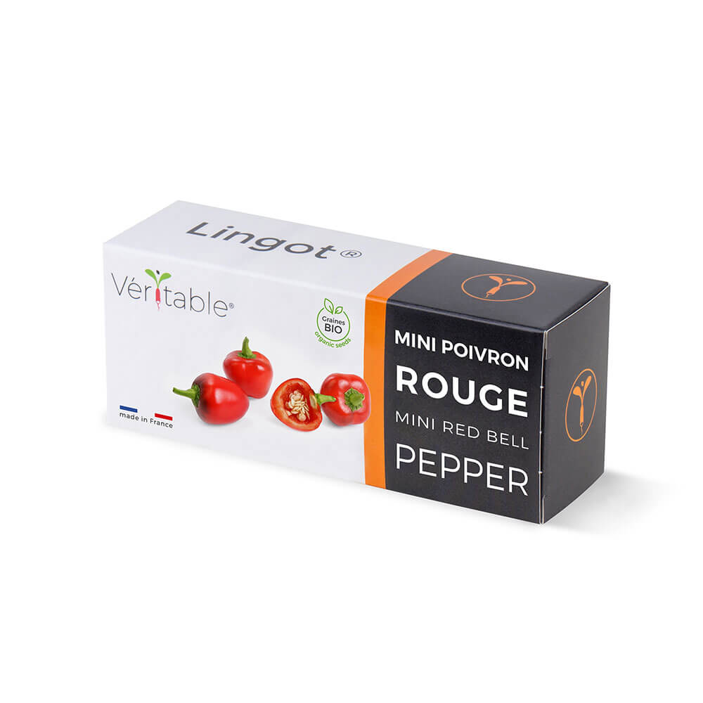 Lingot Mini Poivron Rouge BIO emballé - VERITABLE