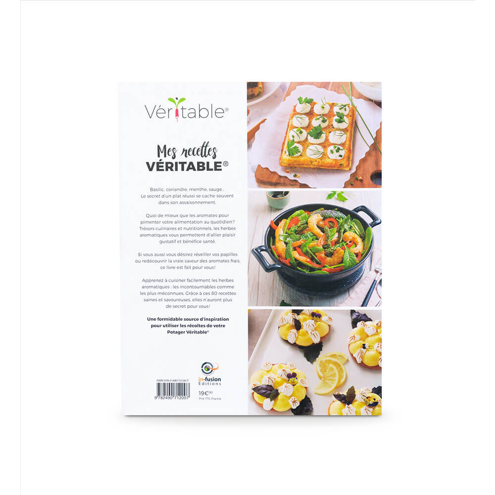 Dos du Livre Mes Recettes - VERITABLE