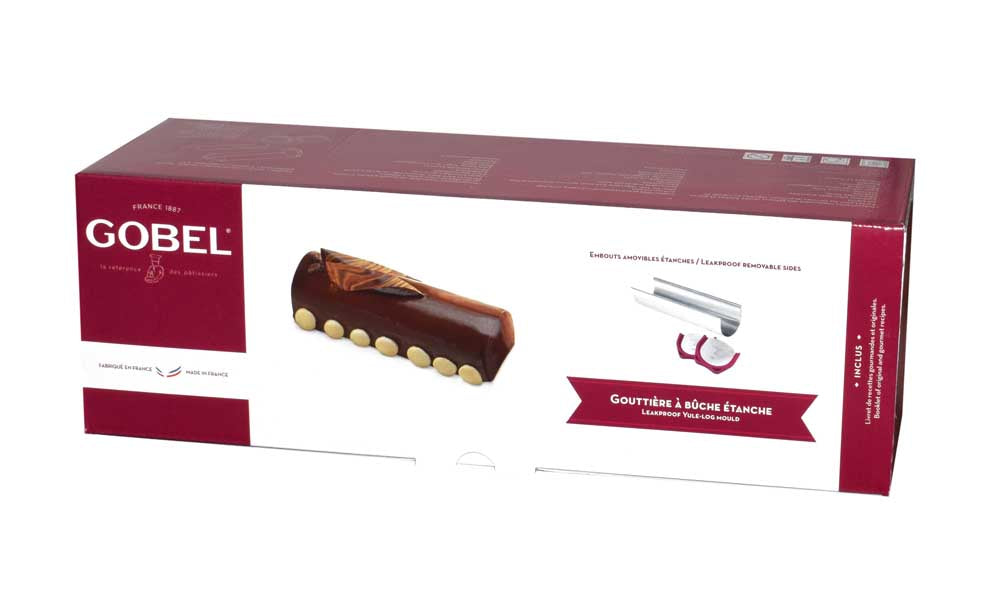 boite du moule à Bûche inox- GOBEL