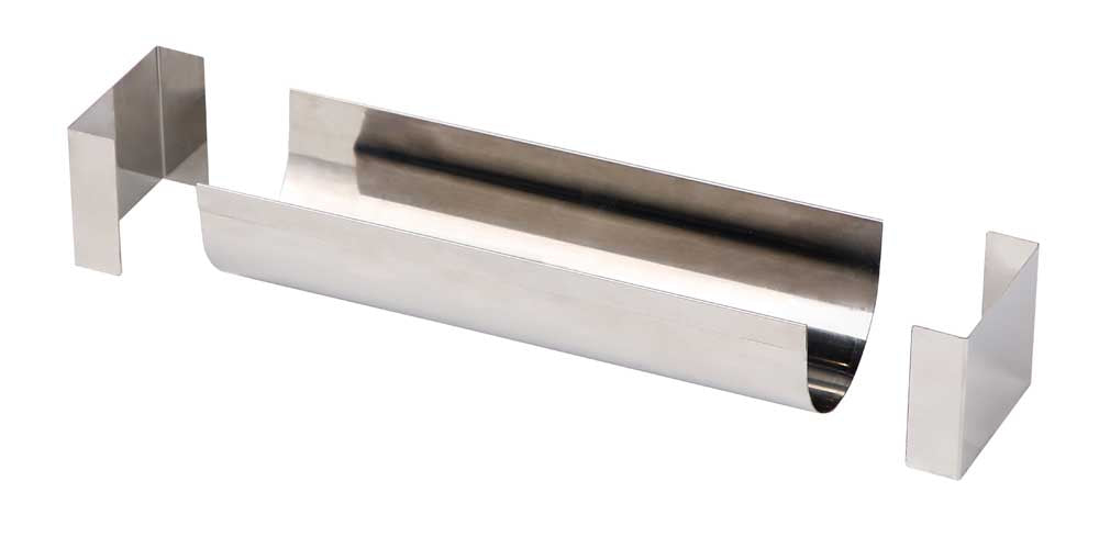 Moule à Bûche en U tout inox démontée - GOBEL