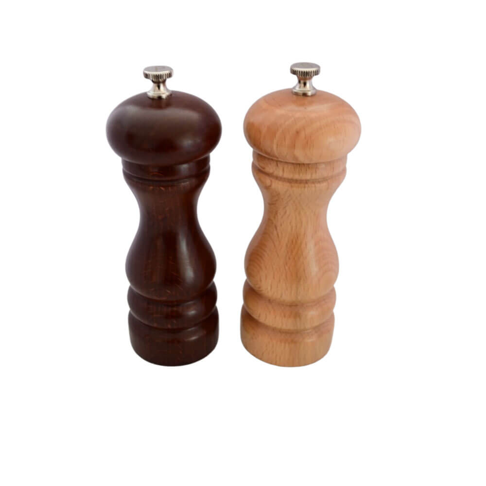 Lot de 2 Moulins Sel et Poivre Campagne 15cm - MOREL