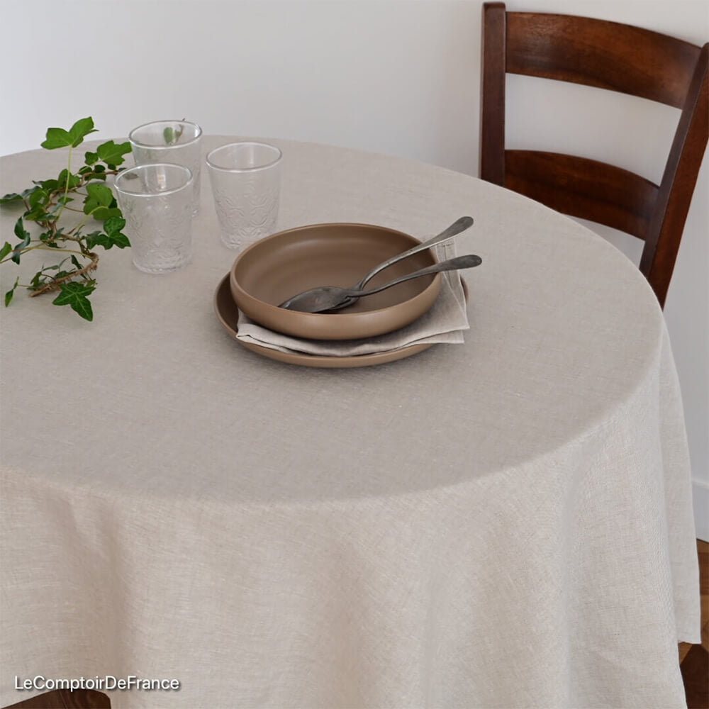 Nappe Primo Lin en situation - Charvet Editions