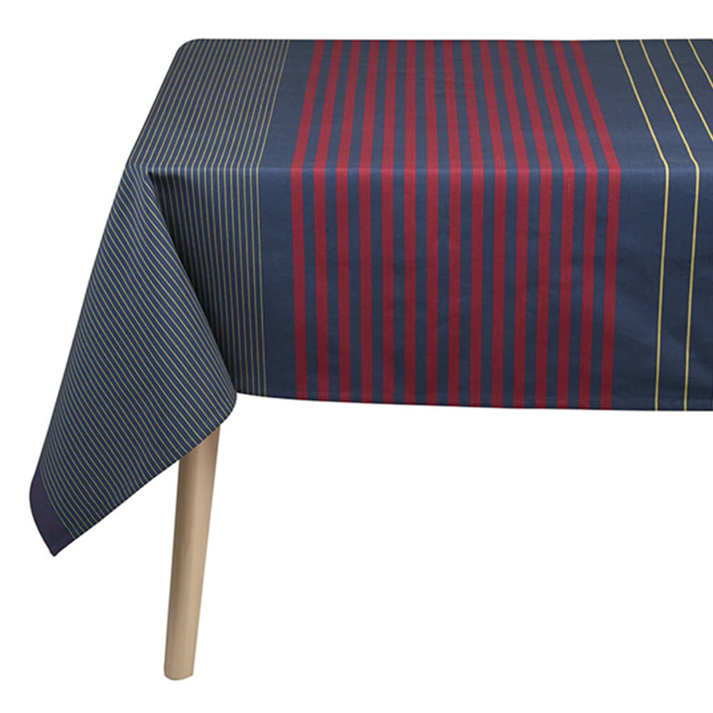 Nappe SAUVELADE BLEU DO présentée dans le sens de la largeur de la marque ARTIGA
