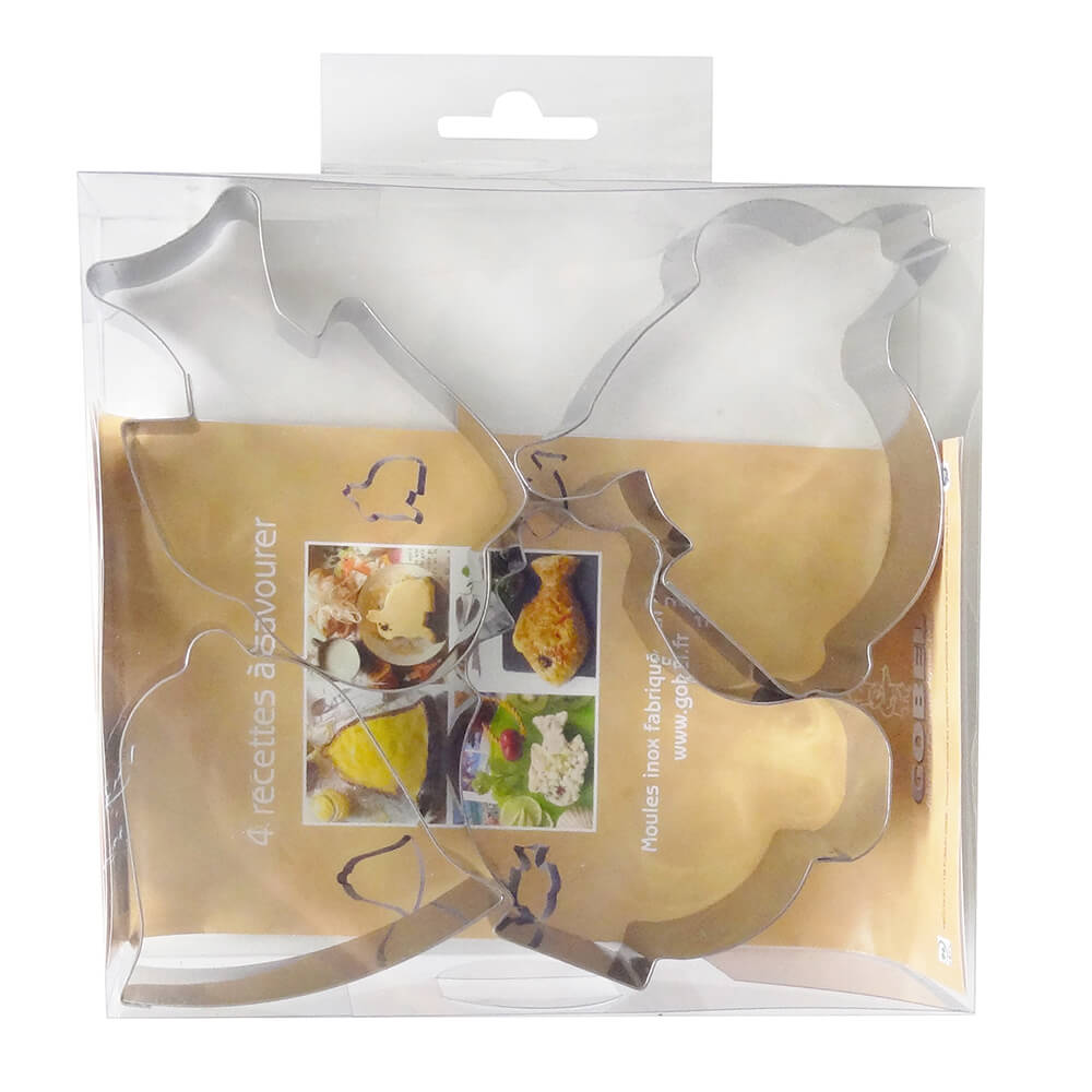 Emporte-Pièces (Nonnettes) de Pâques dans boite - GOBEL