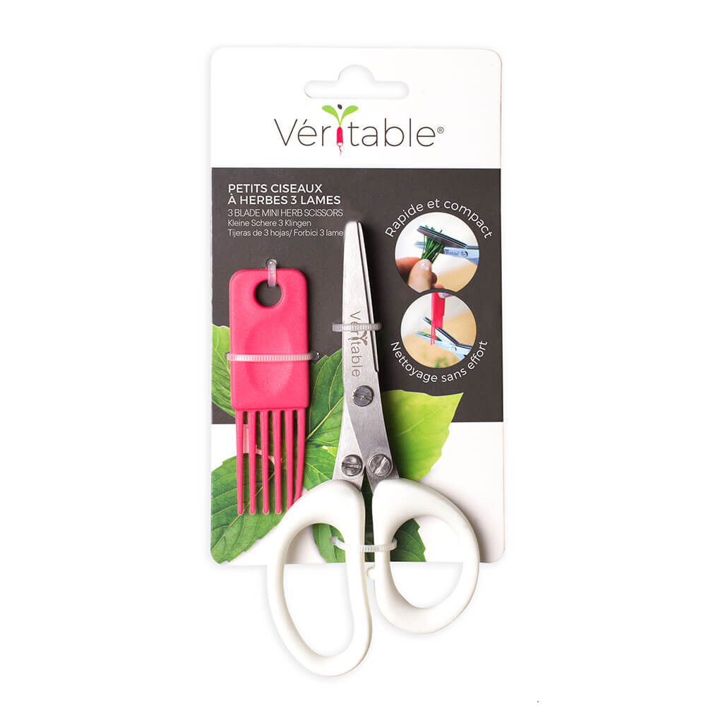 Petits Ciseaux à Herbes 3 Lames emballés - VERITABLE