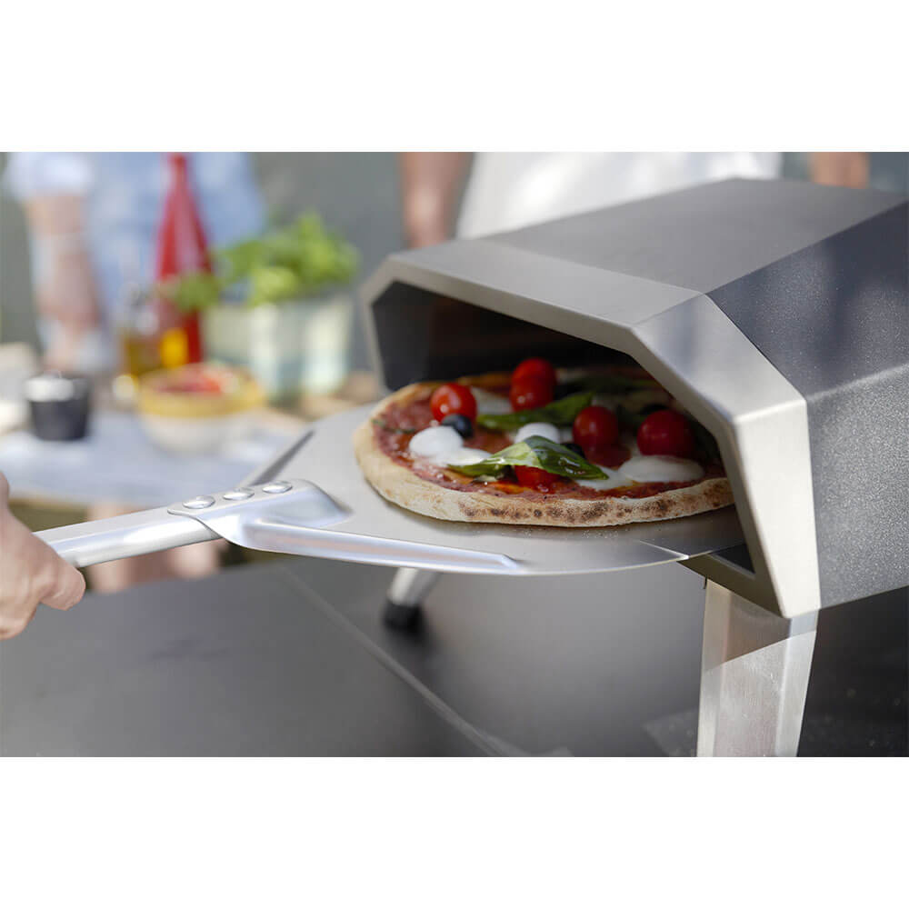 Four à Pizza 12" Duo avec pizza enfournée - LE MARQUIER