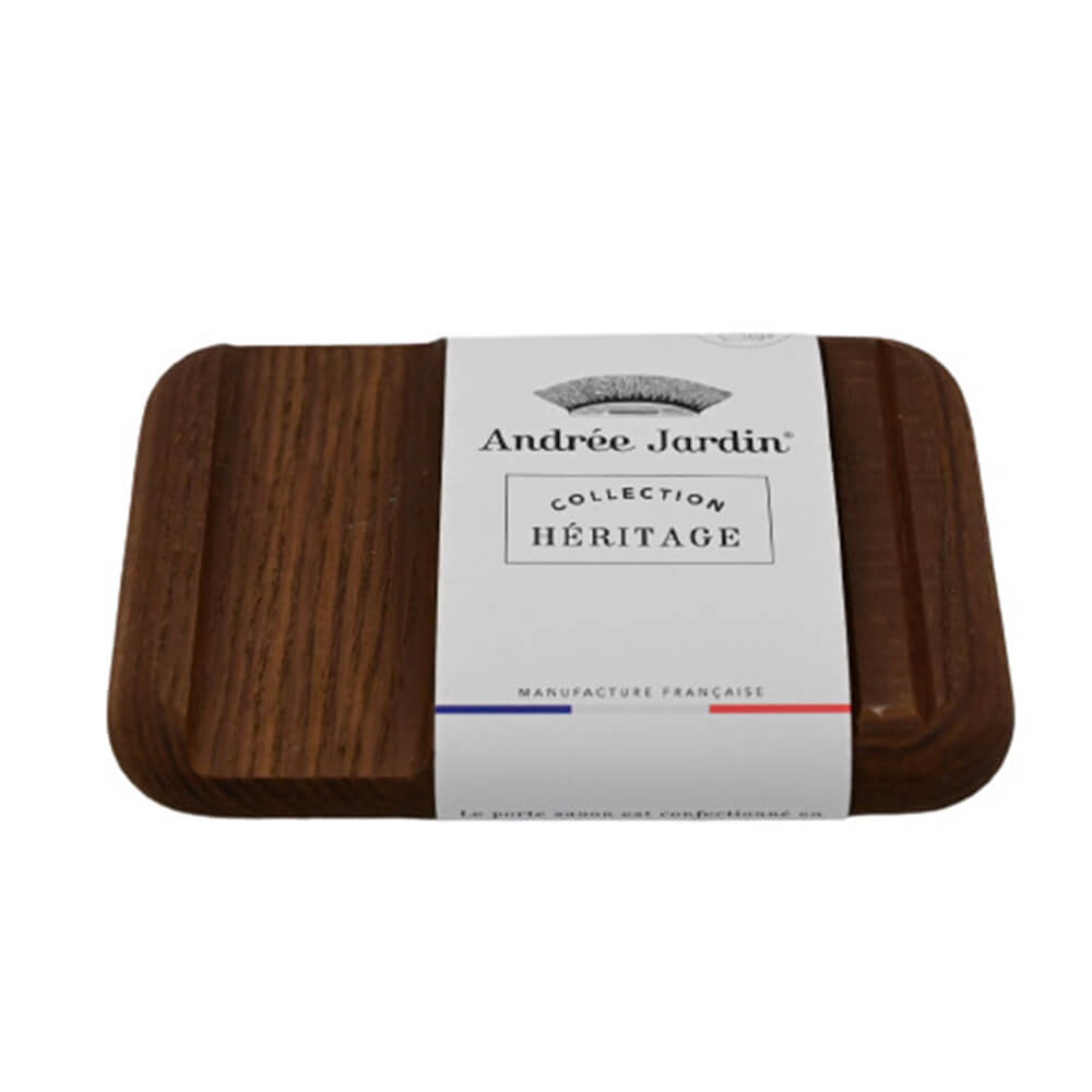 Porte-Savon en frêne avec étiquette - ANDREE JARDIN