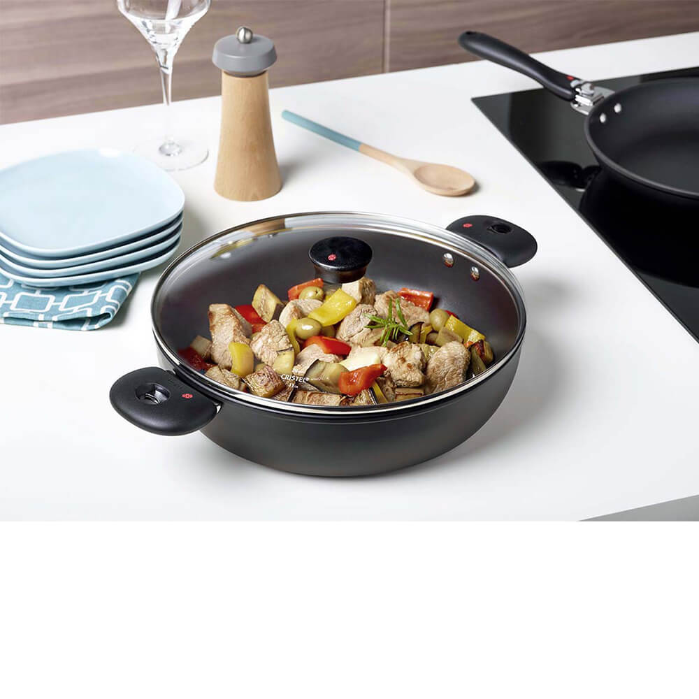 Sauteuse avec anses amovible Cookway - CRISTEL