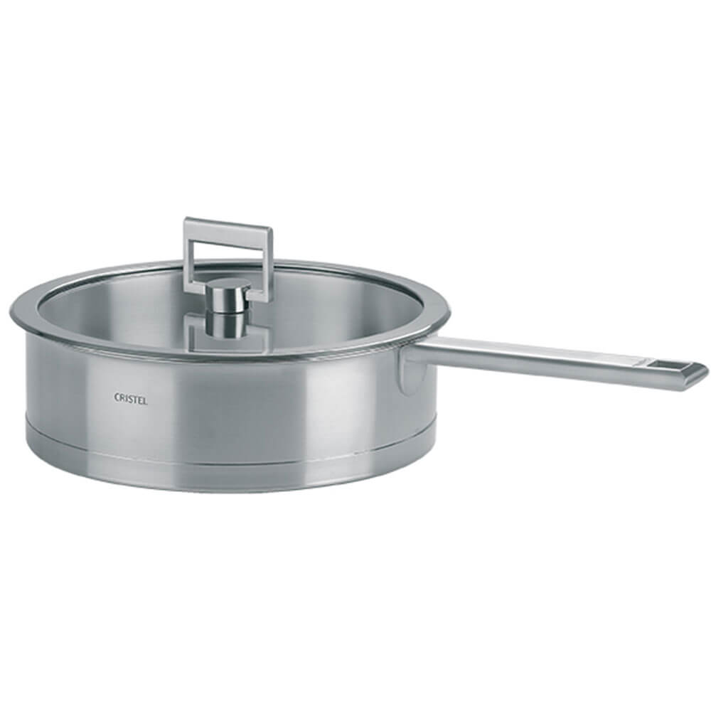 Sauteuse CRISTEL Strate poignée fixe avec couvercle OFFERT
