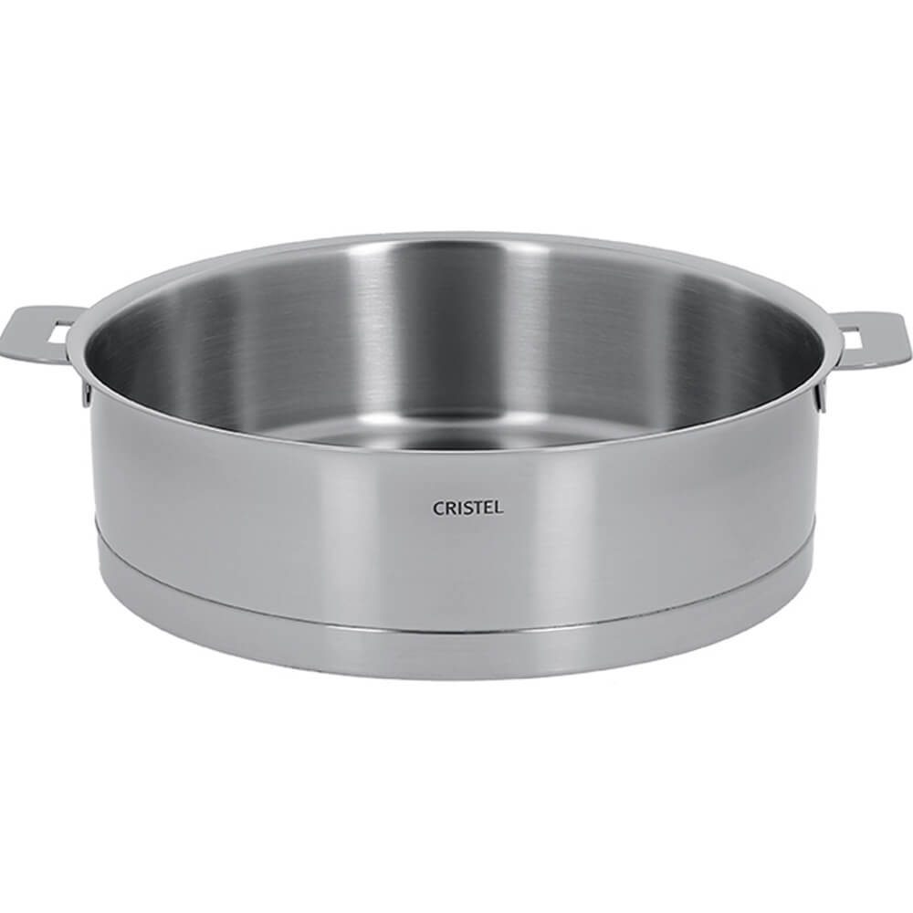 Sauteuse inox STRATE Cristel poignée amovible