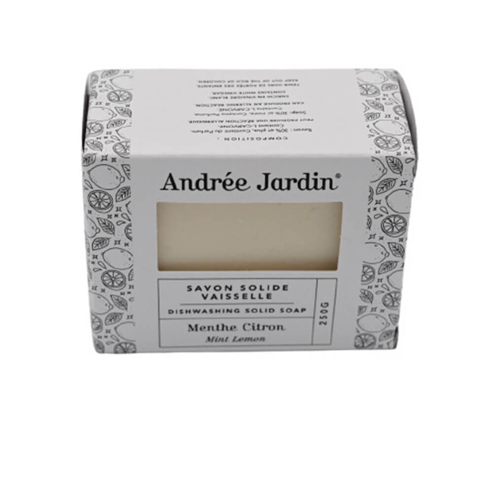 Savon Solide Vaisselle menthe citron - ANDREE JARDIN