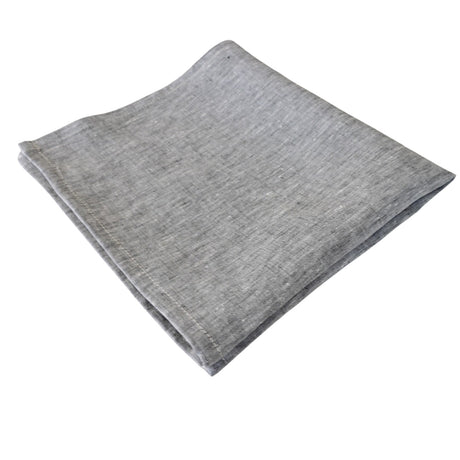Serviette Primo couleur graphite - Charvet Editions