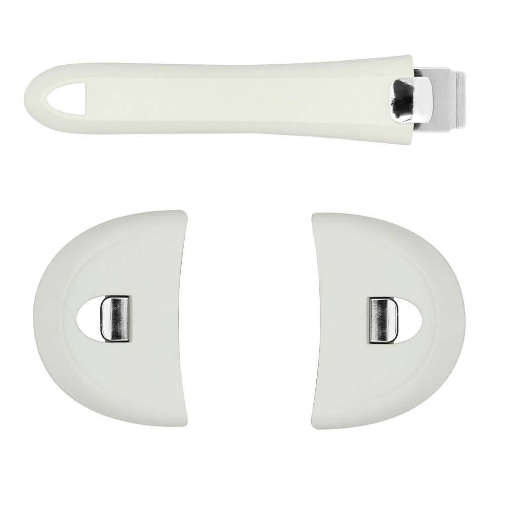 Ensemble poignée + 2 anses Mutine Cristel Blanc