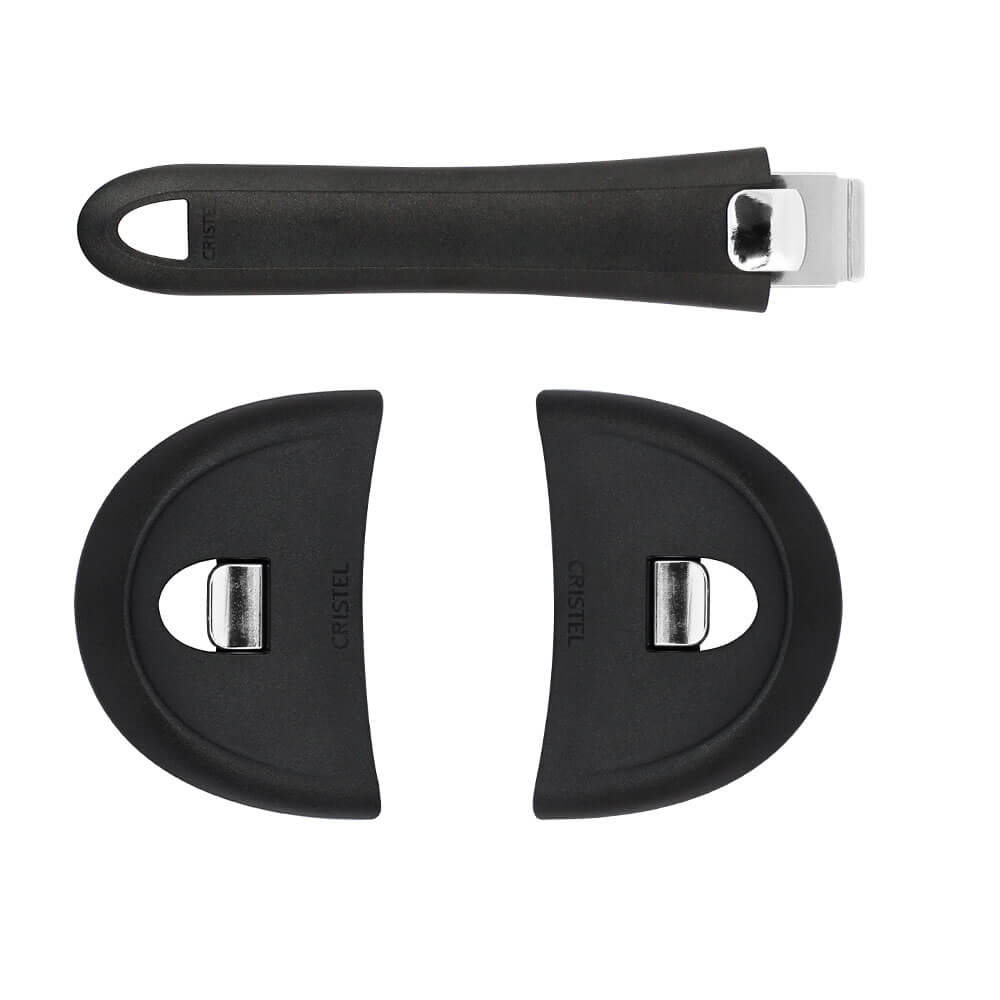 Ensemble poignée + 2 anses Mutine Cristel Noir