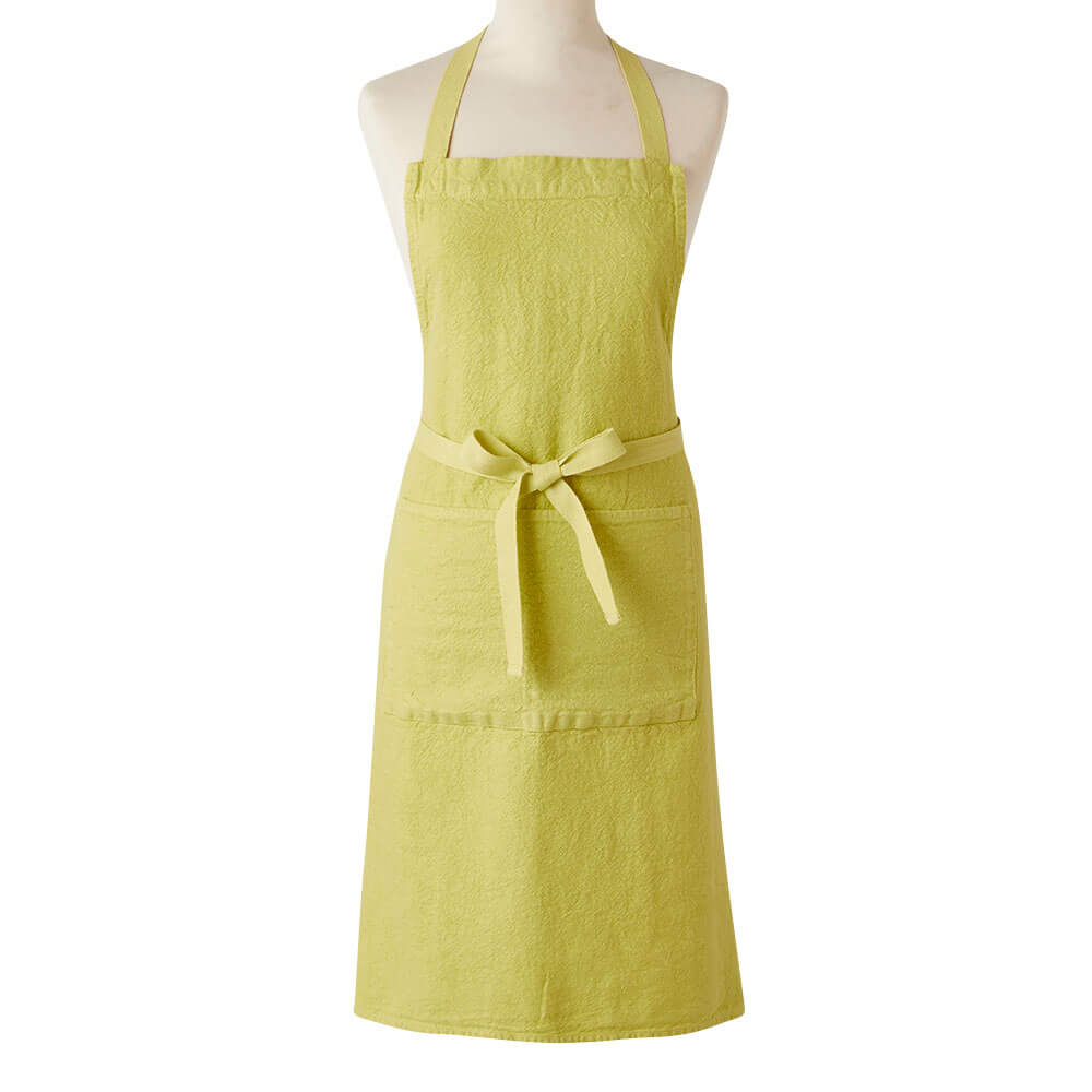 Tablier Doudou Lin Yuzu 85x78cm - Charvet Editions