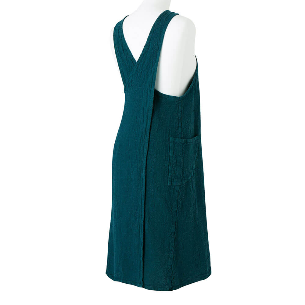 Tablier Empreinte Bleu Légion vu de dos - Charvet Editions