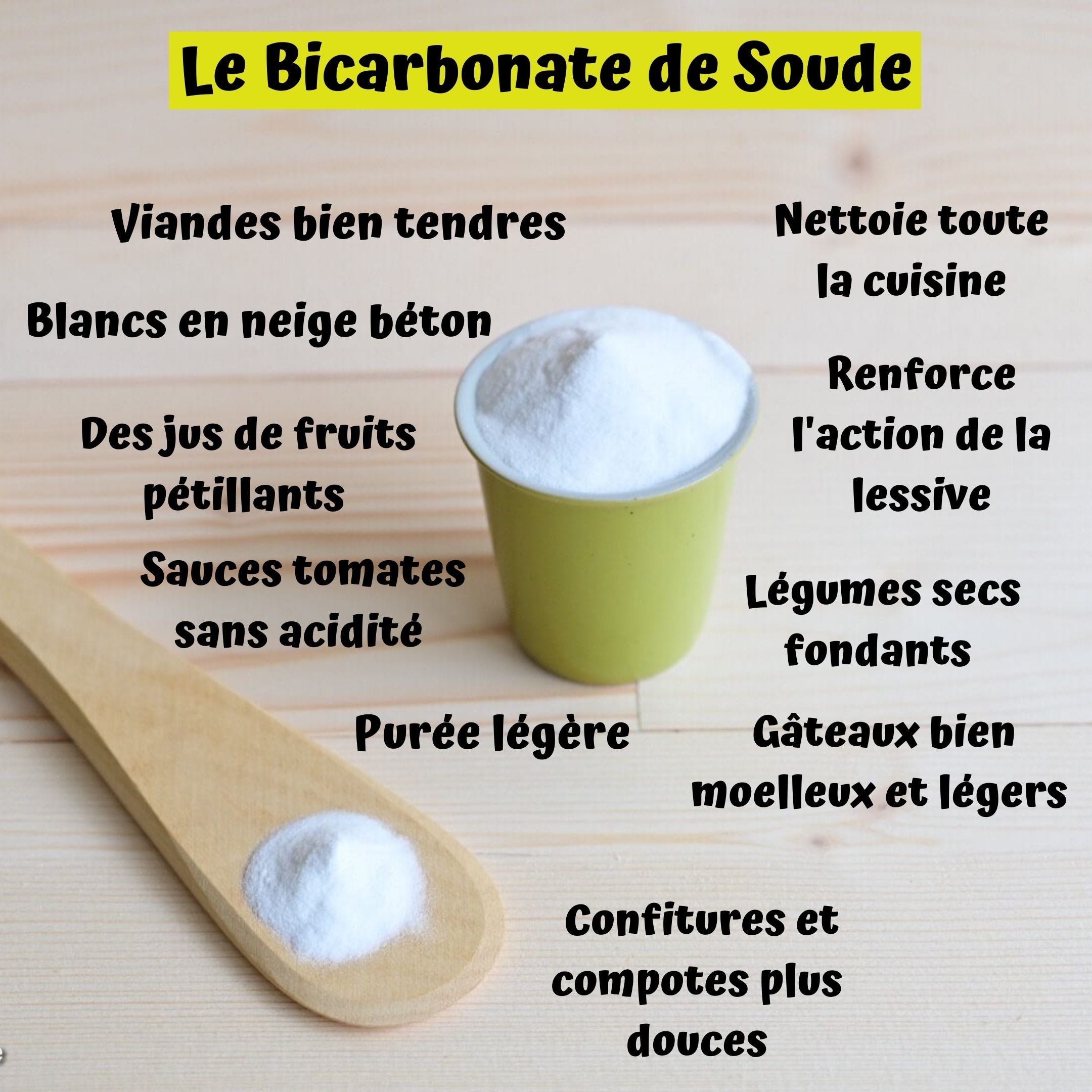 Tout savoir sur le bicarbonate de soude