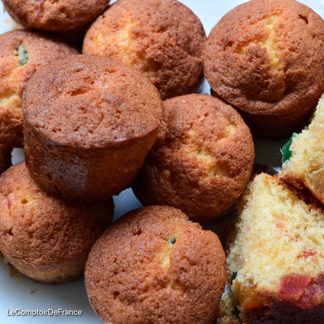 Cakes aux fruits confits