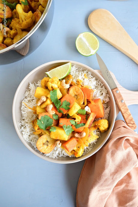 Recette de curry aux légumes