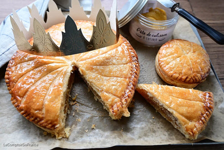 Galette des rois à la pâte de calisson