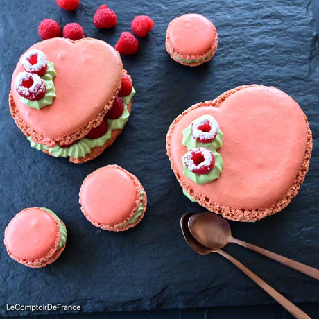 Macarons de la St Valentin