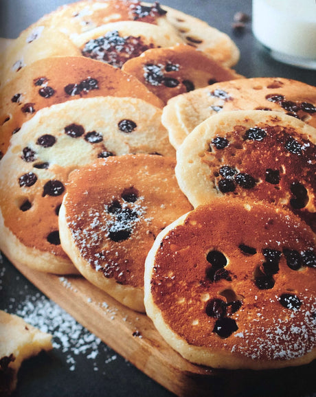 Pancakes aux pépites de chocolat
