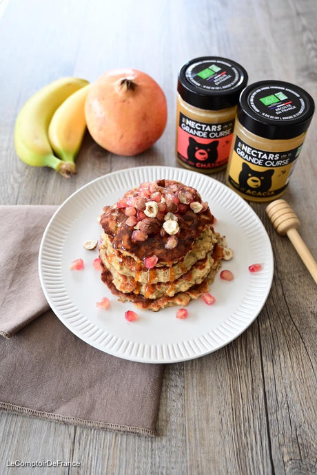 Pancakes sans farine et sans lactose