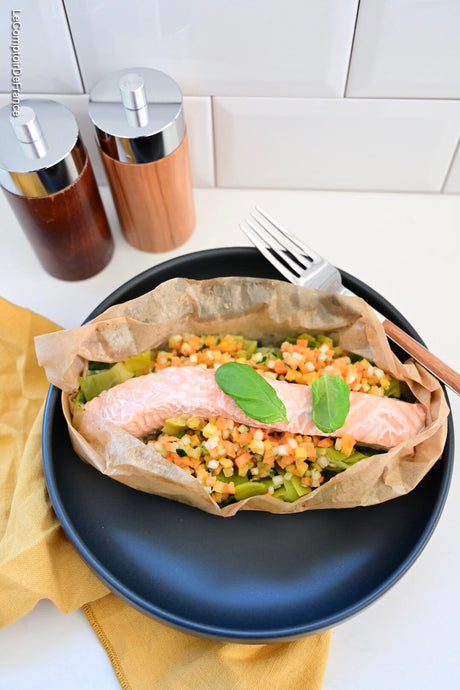 Recette de saumon en papillote
