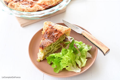 Quiche aux courgettes et au gruyère