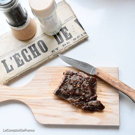 Steaks de boeuf marinés aux poivres