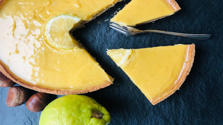 Tarte citron bergamote sans gluten