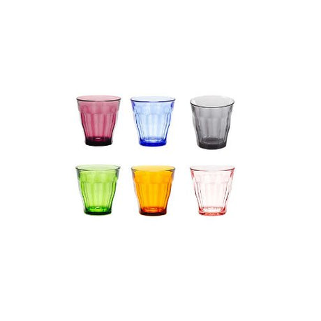 Lot de 6 verres 25 cl Colorés PICARDIE - DURALEX