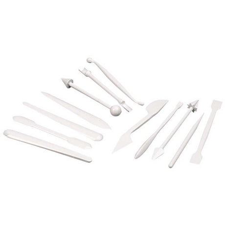 Lot de 12 ébauchoirs doubles - MATFER