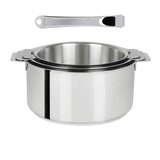 Série de 3 Casseroles Inox Mutine avec 1 poignée Casteline OFFERTE - CRISTEL