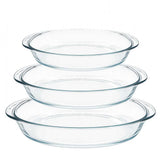 Lot de 3 plats à four ovales - DURALEX