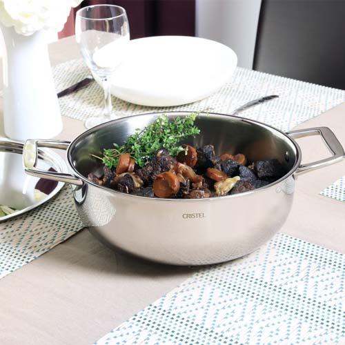 Faitout inox cristel castel'pro