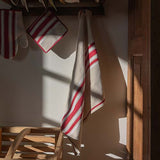 Collection CORDA METIS rayures blanches et rouges- ARTIGA 