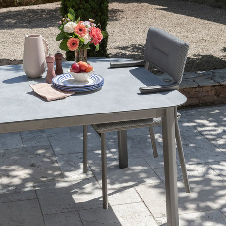 Ensemble table extensible et 6 fauteuils de jardin - LAFUMA