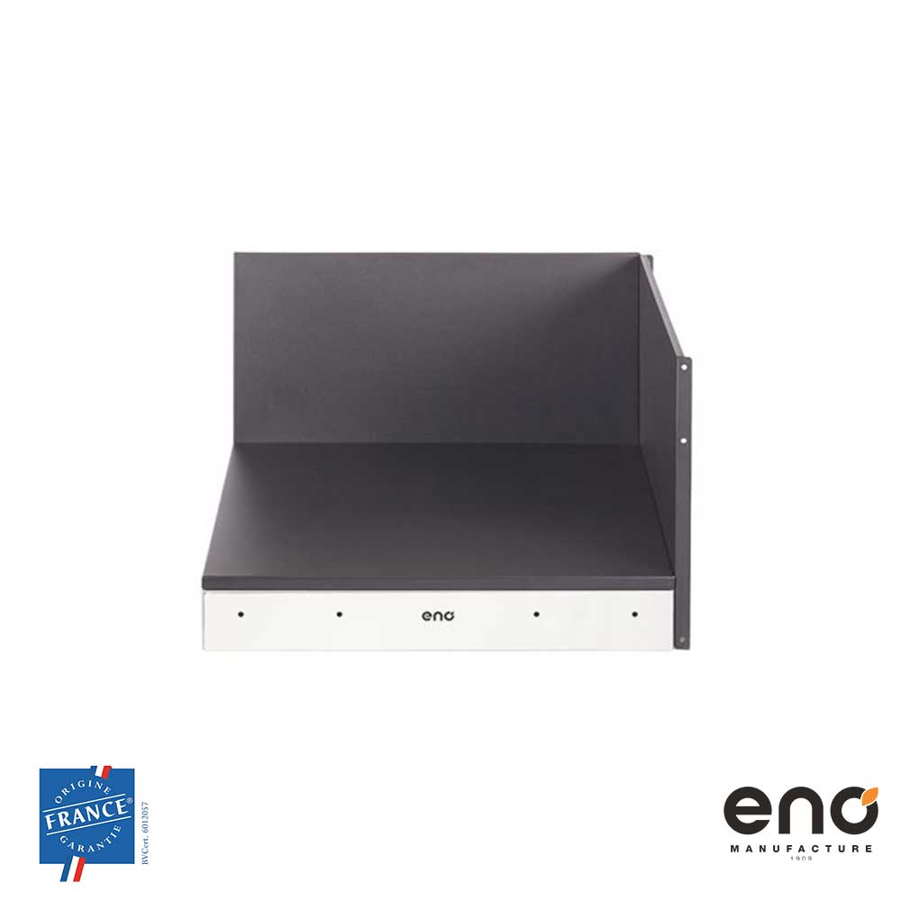 Plateau d'angle Module Noir et Inox - ENO